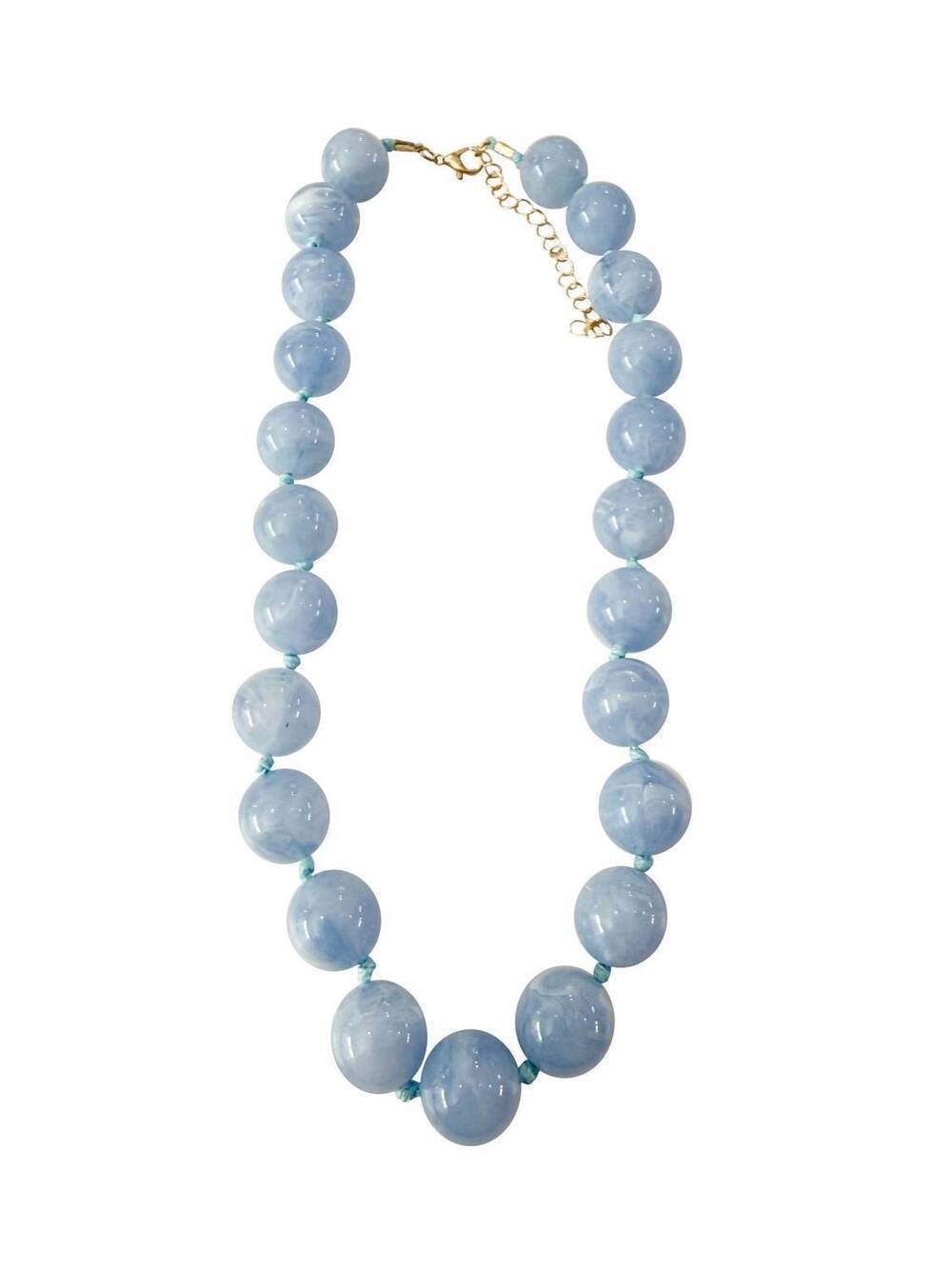 NEW GEMELLI the nantucket necklace in baby blue
